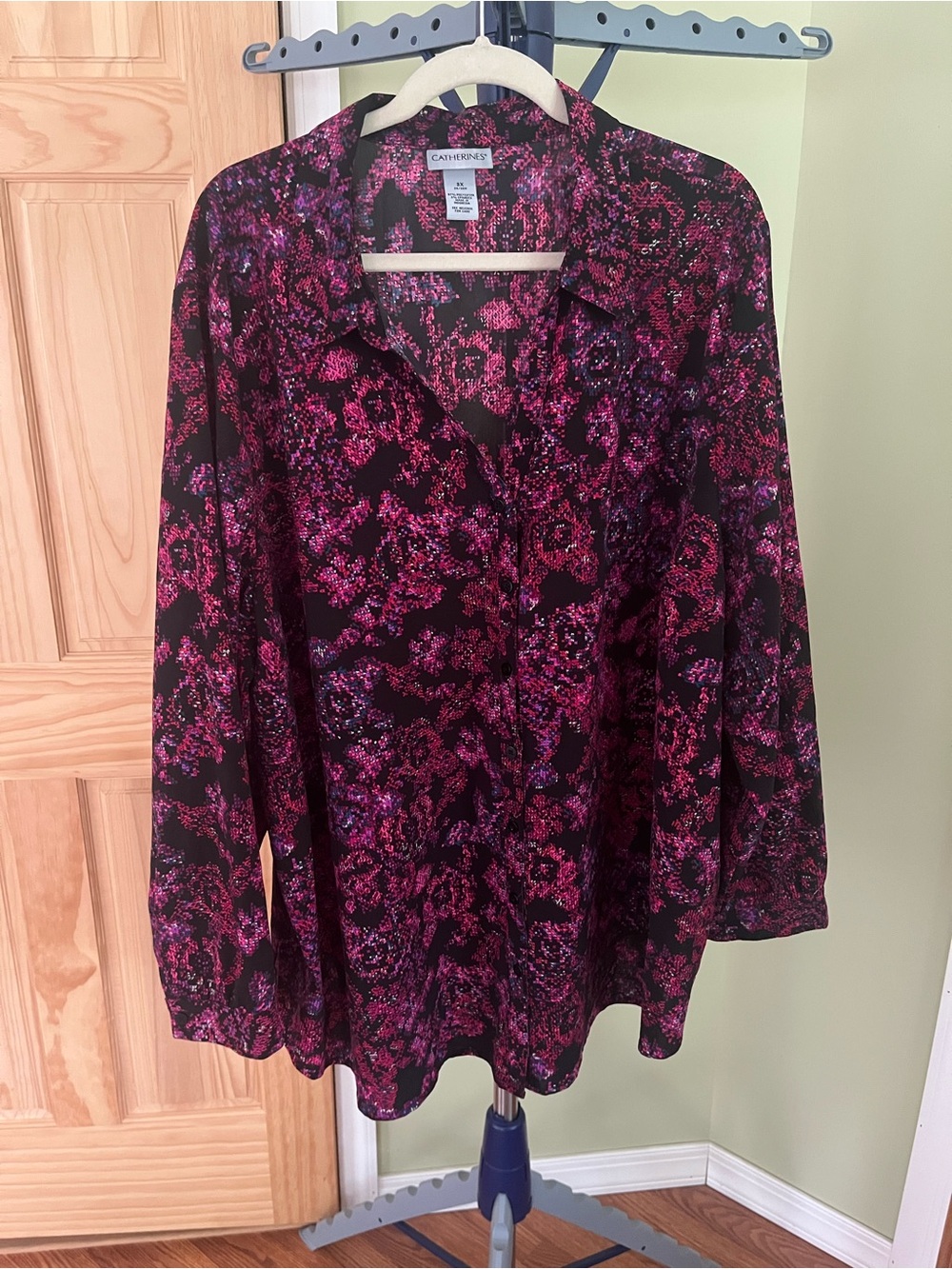 Catherines Button-Up Blouse